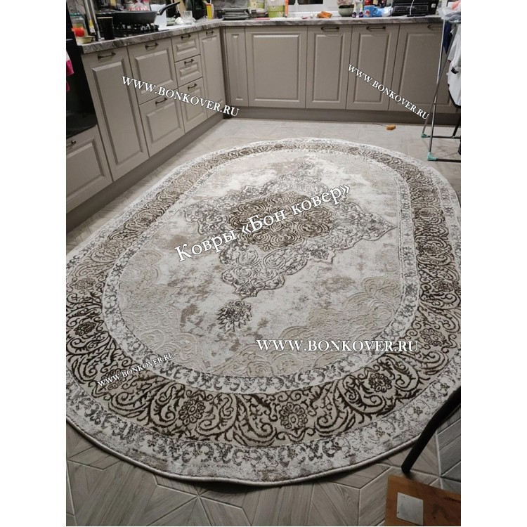 Современный Ковер Для Гостиной Арт 30354 Овал